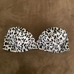Victoria Secret Push Up Strapless Bathing Suit Top